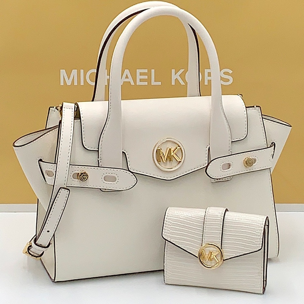 MICHAEL KORS
Carmen Medium Flap Belted Satchel & Medium Flap Bifold Wallet - Picture 1 of 16
